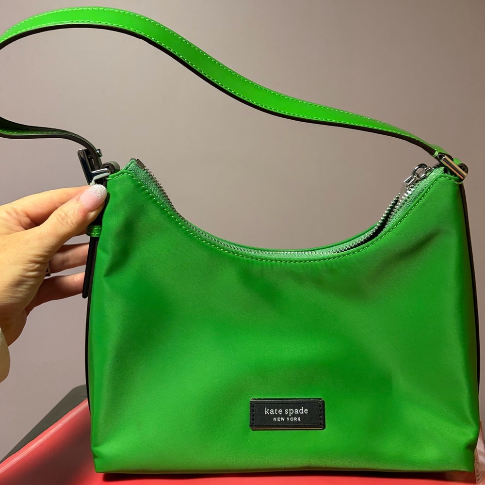 Kate Spade Vibrant Green Shoulder Bag